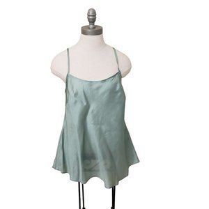 CT429 Peruvian Connection Green Silk Adjustable Tank M